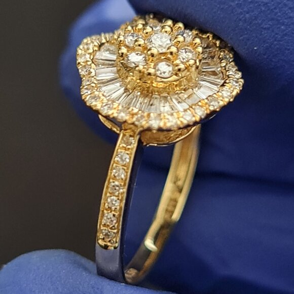 Beautiful diamond ring size 6  - Part 1 - Picture 6 of 16